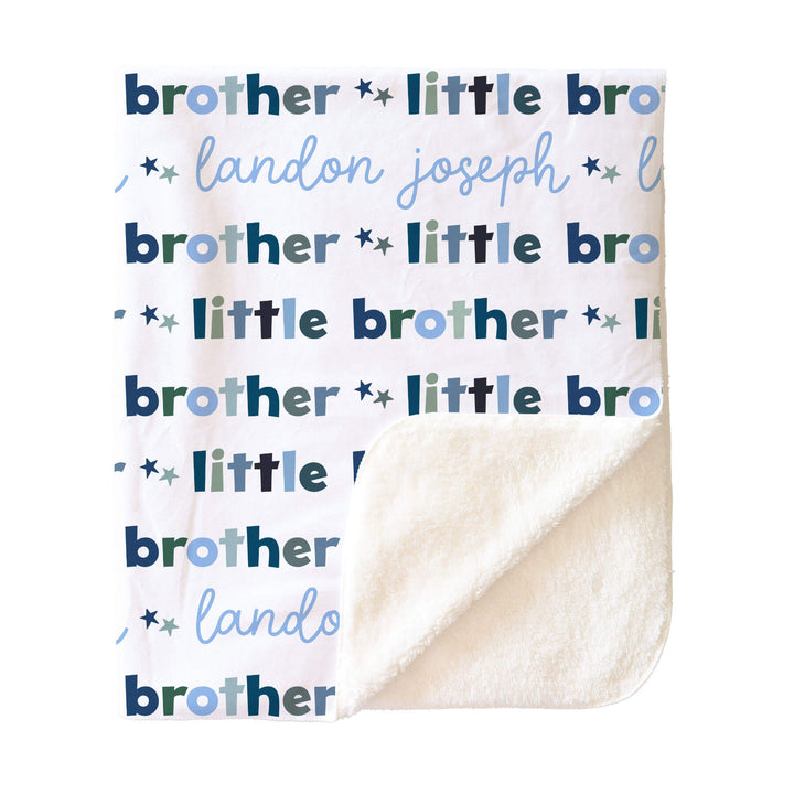 Personalized Kids Blanket | Little Sibling
