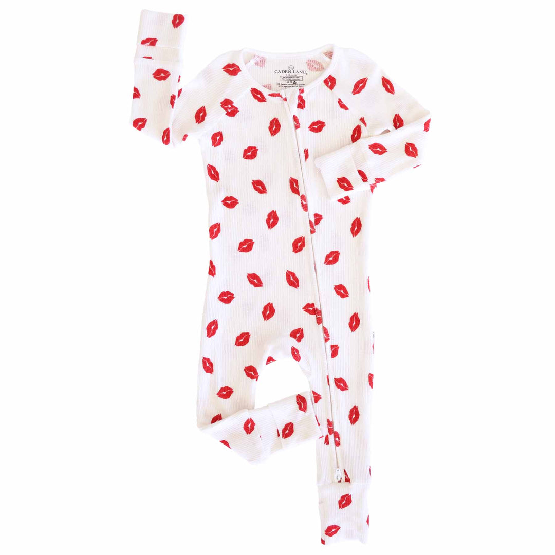 little kisses convertible zip romper 