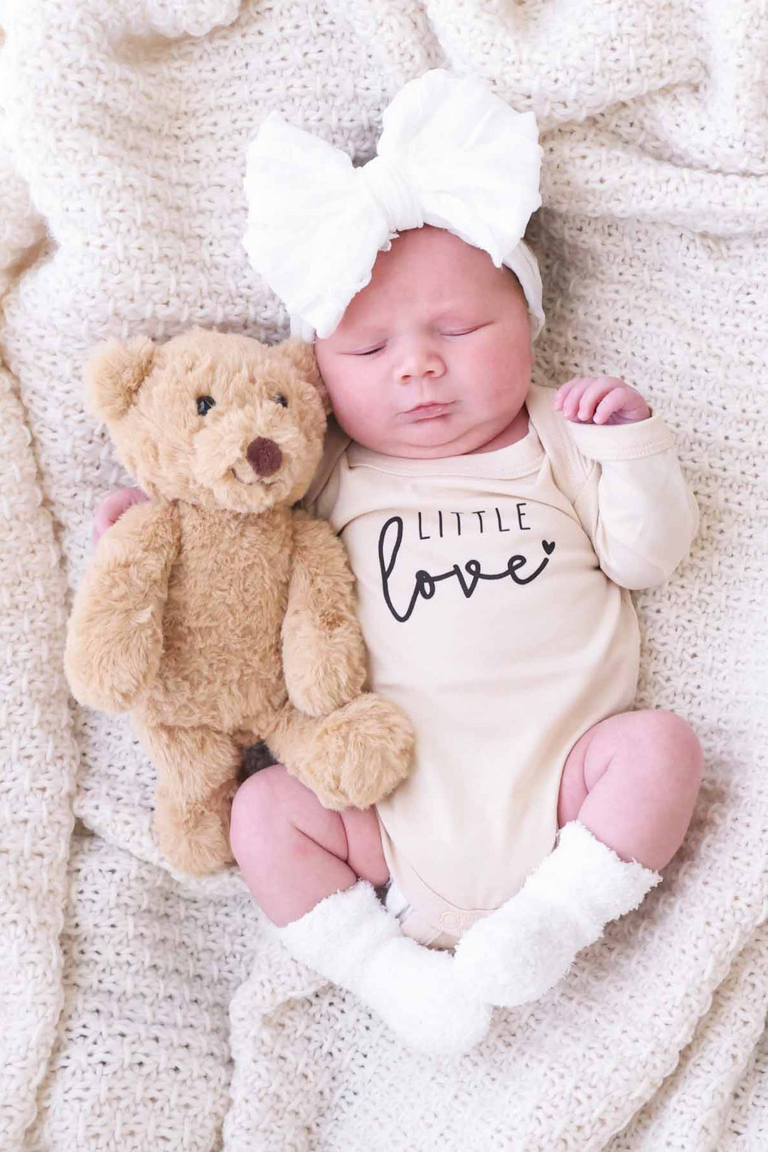 Long Sleeve Graphic Bodysuits | Natural