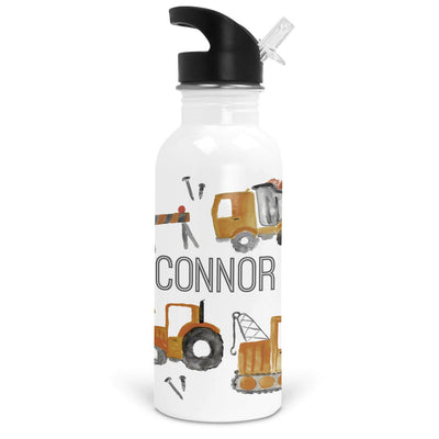 construction personalized water bottle 
