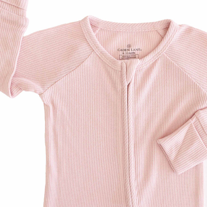 lotus nonpersonalized convertible zip romper for babies ad toddlers light pink