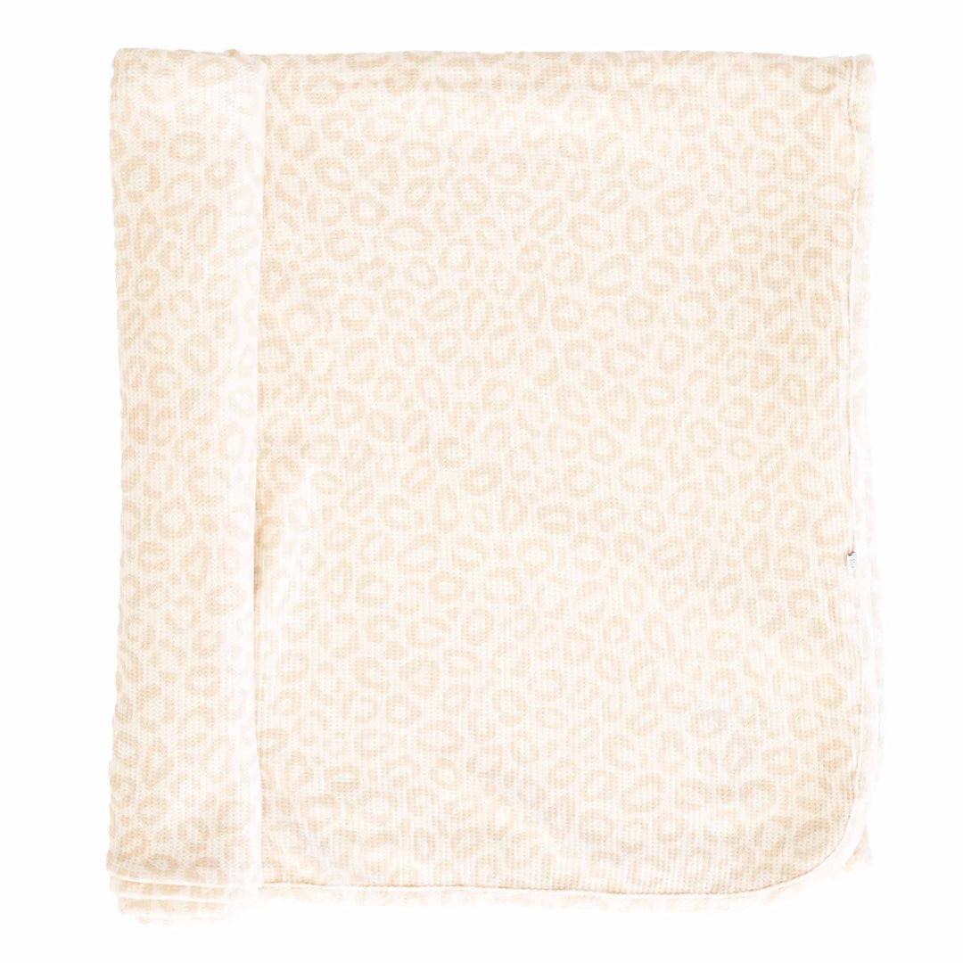 lovely leopard oversized swaddle blanket for girls 