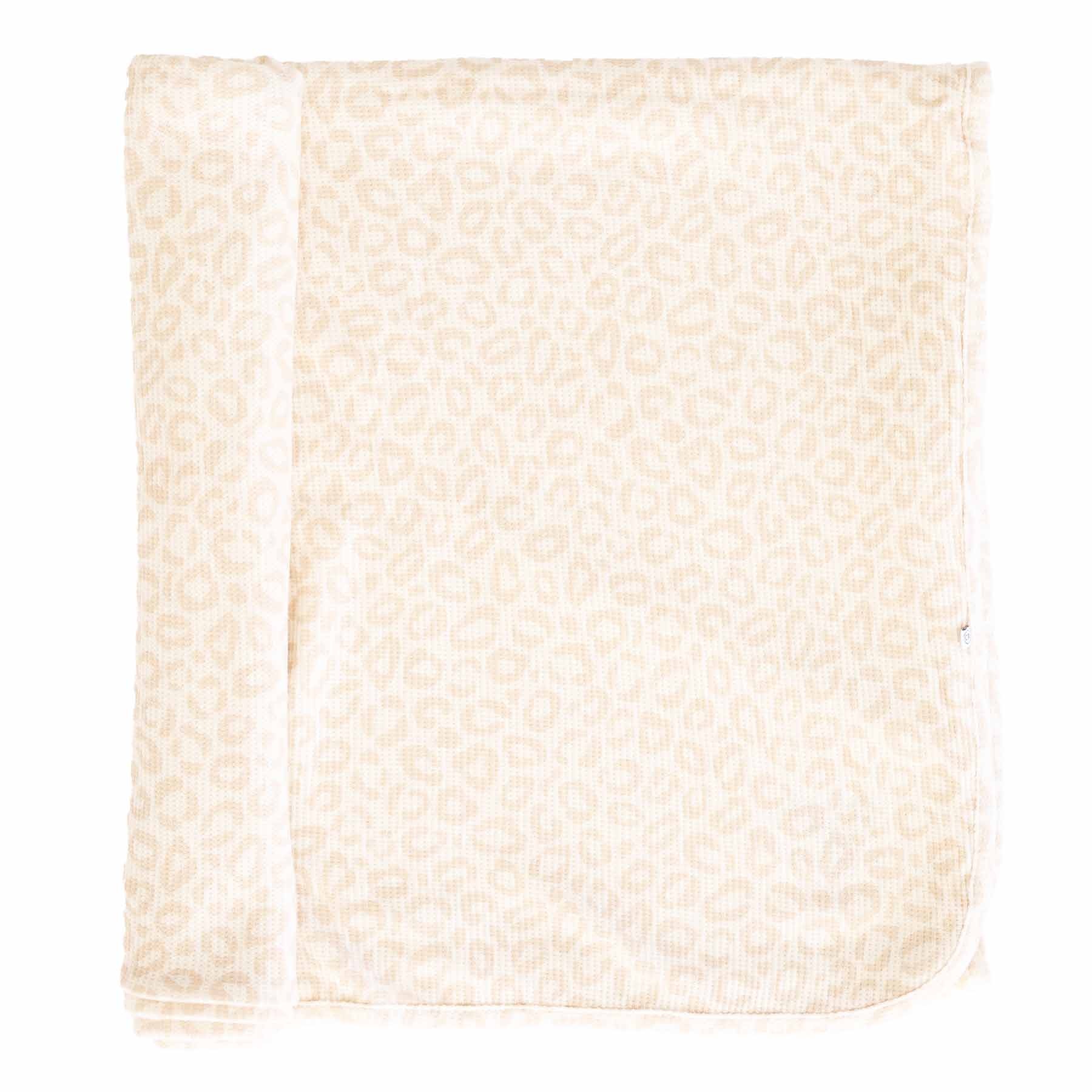 lovely leopard oversized swaddle blanket for girls 