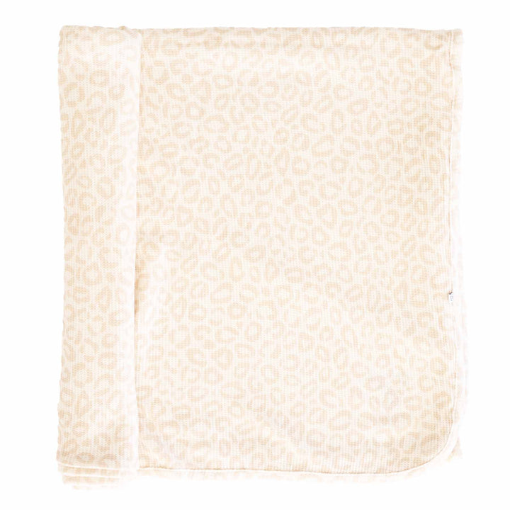 lovely leopard oversized swaddle blanket for girls 