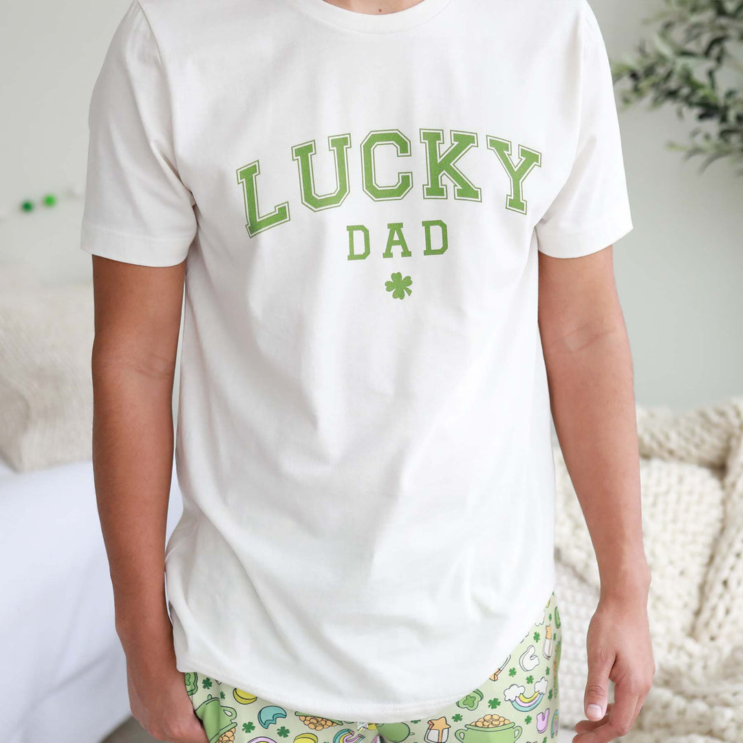 Lucky Graphic Tee | Vintage White