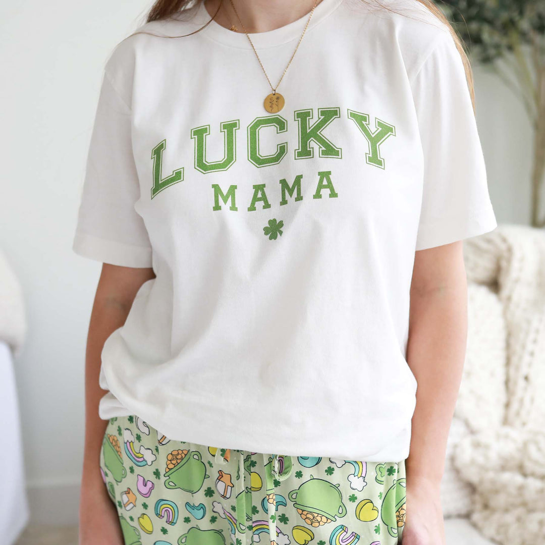 lucky mama graphic tee 