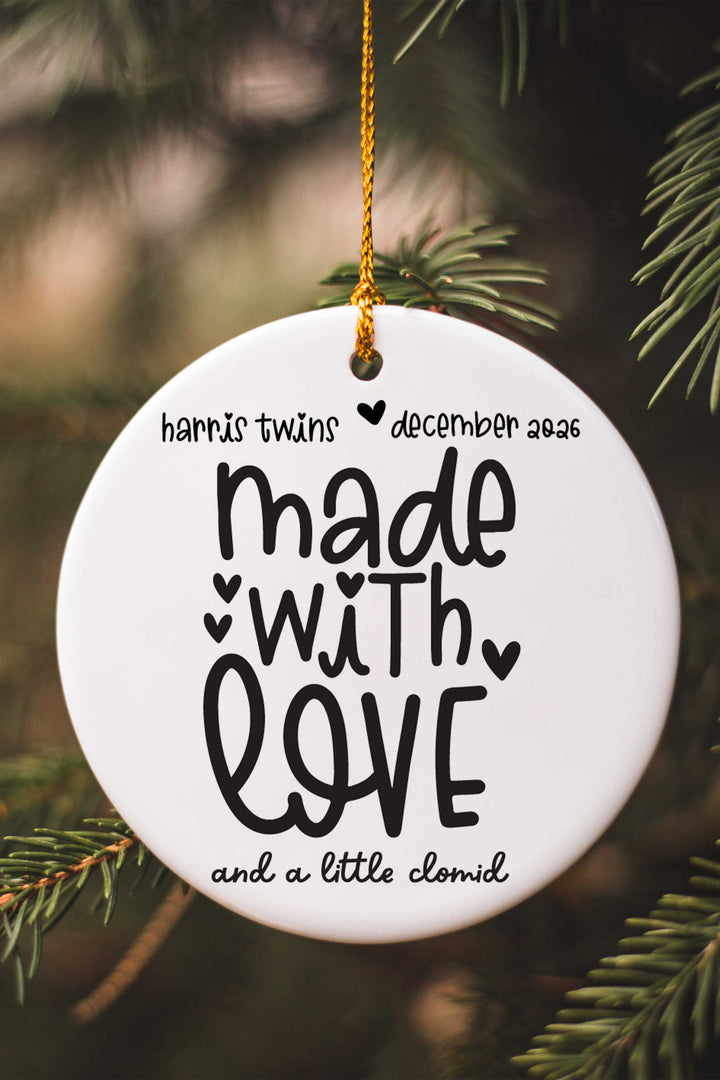 ivf personalized ornament 