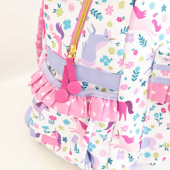 girls unicorn backpack for school