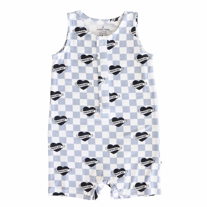 mama's boy snap romper 