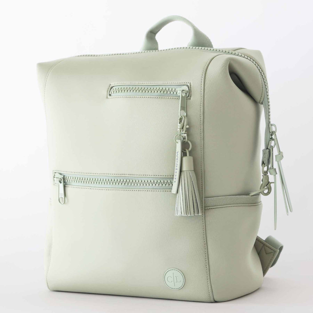 Weslie Diaper Backpack | Matcha