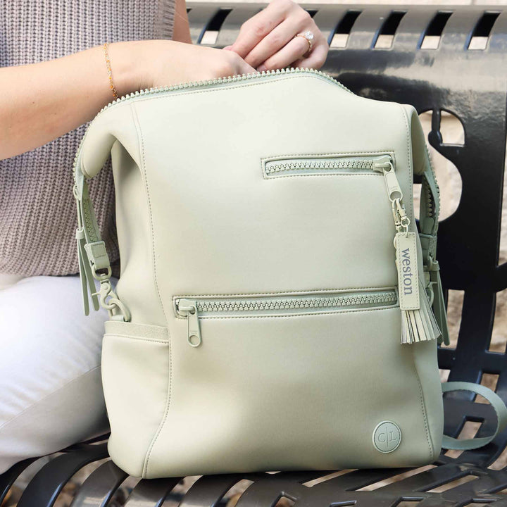 Weslie Diaper Backpack | Matcha