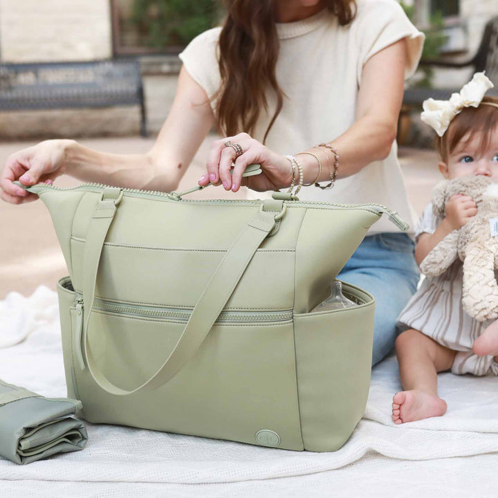 Lane Convertible Diaper Bag Totes