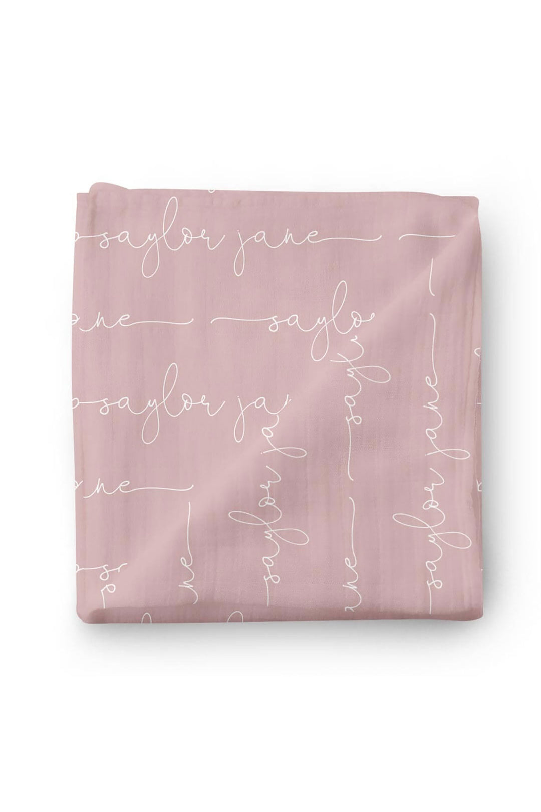 Personalized Baby Name Swaddle Blanket