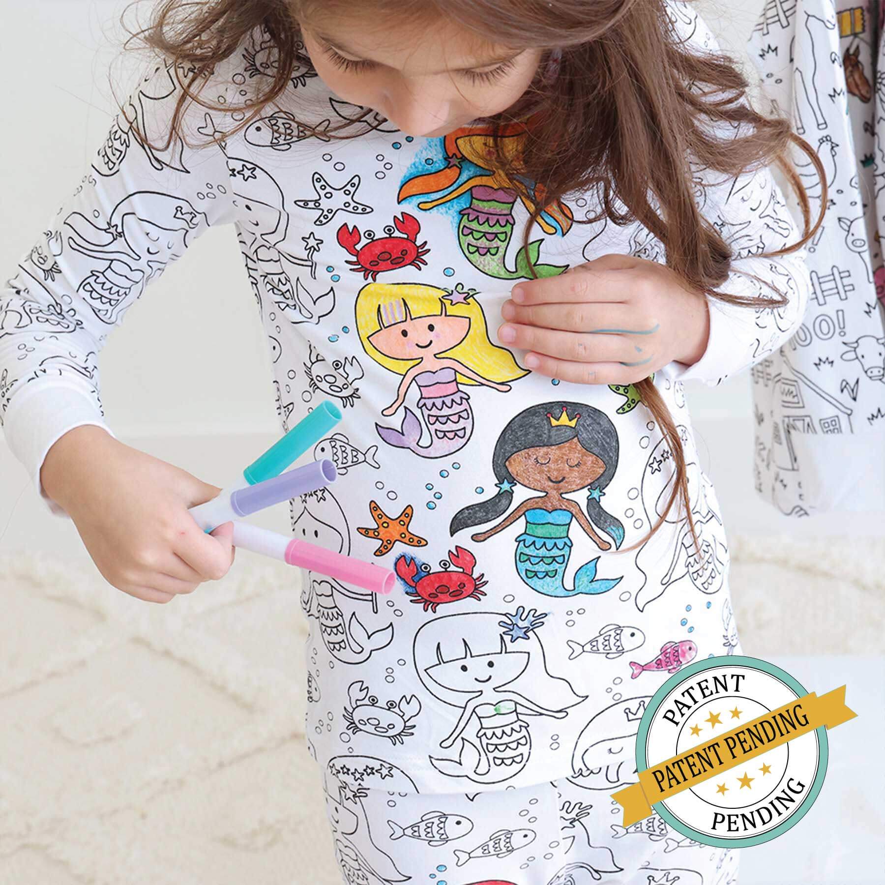 colorme pajamas mermaids