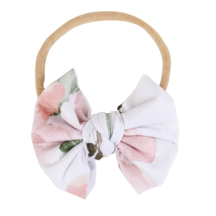 Printed Knit Bow Headbands