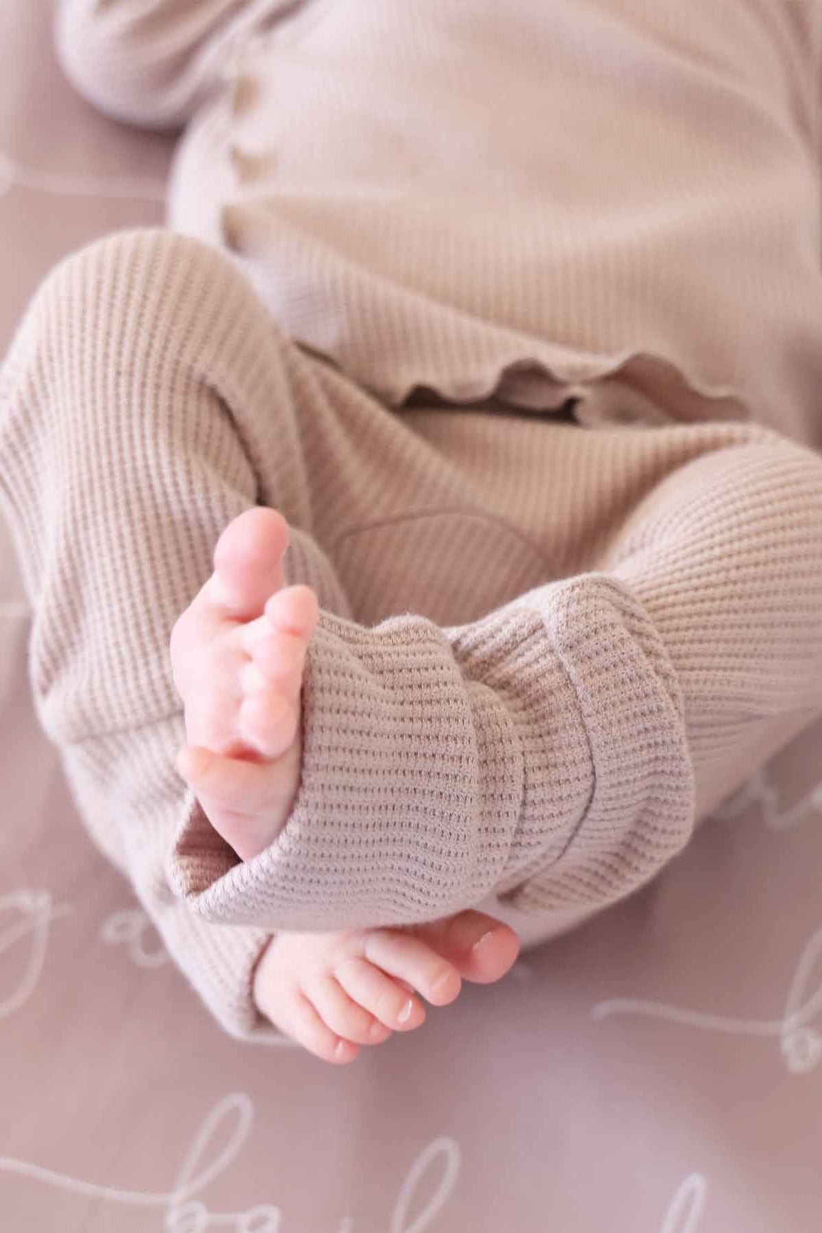 waffle textured pajamas