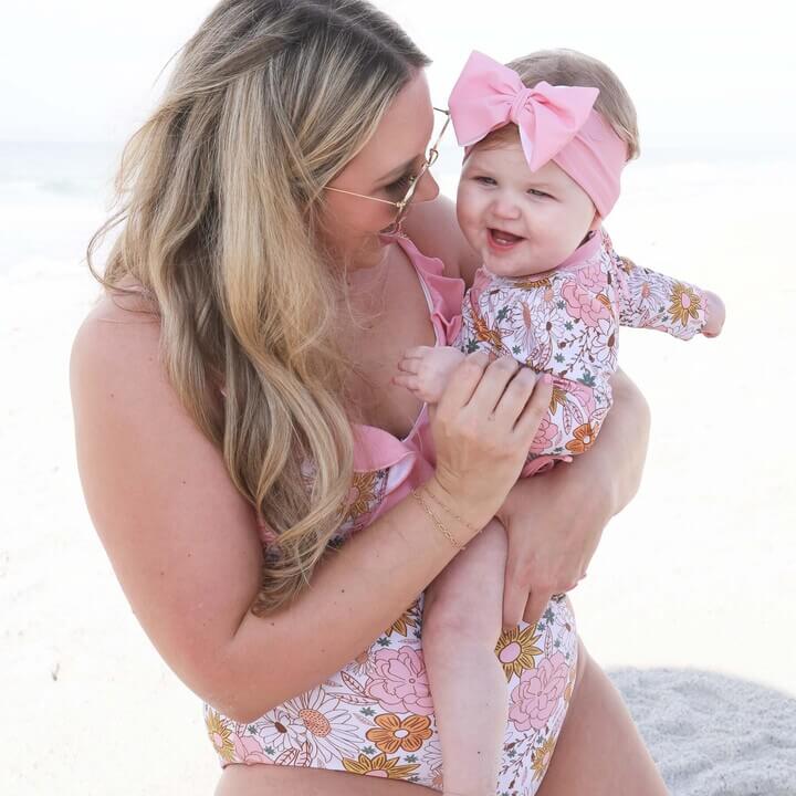 mommy and me matching swimsuit 