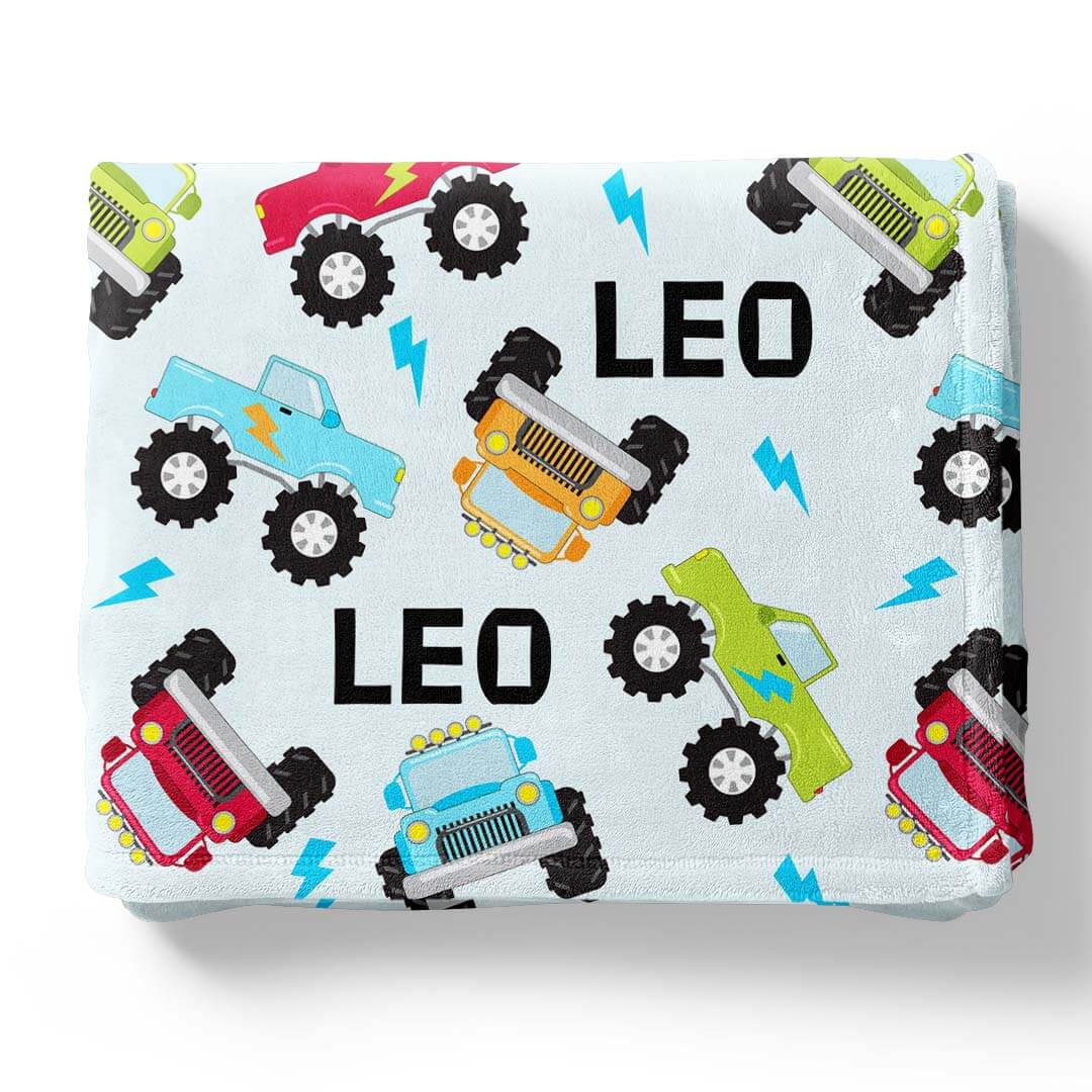 Personalized Themed Blankets for Boys