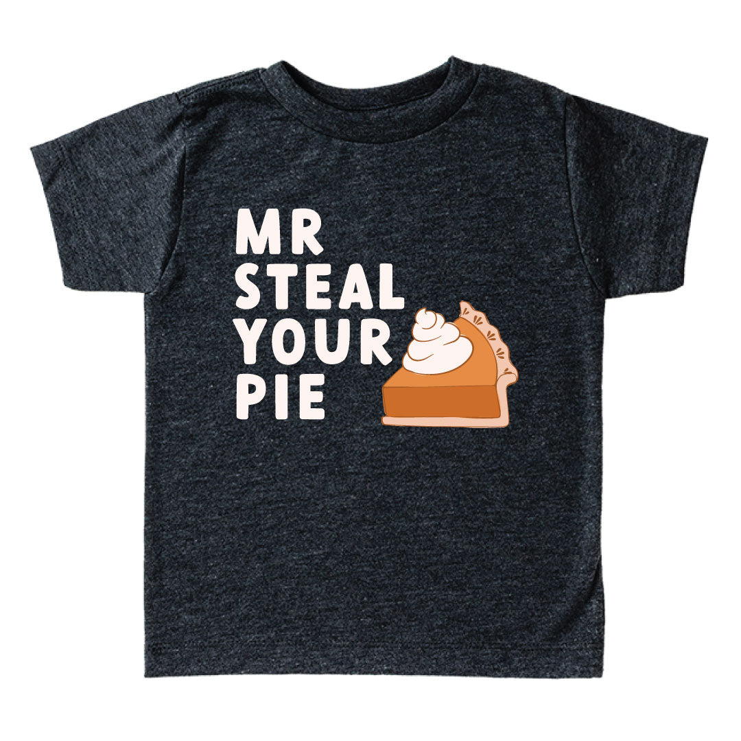 mr steal your pie kids graphic tee