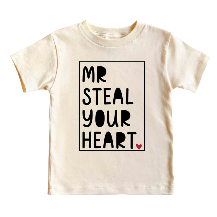 mr steal your heart graphic tee