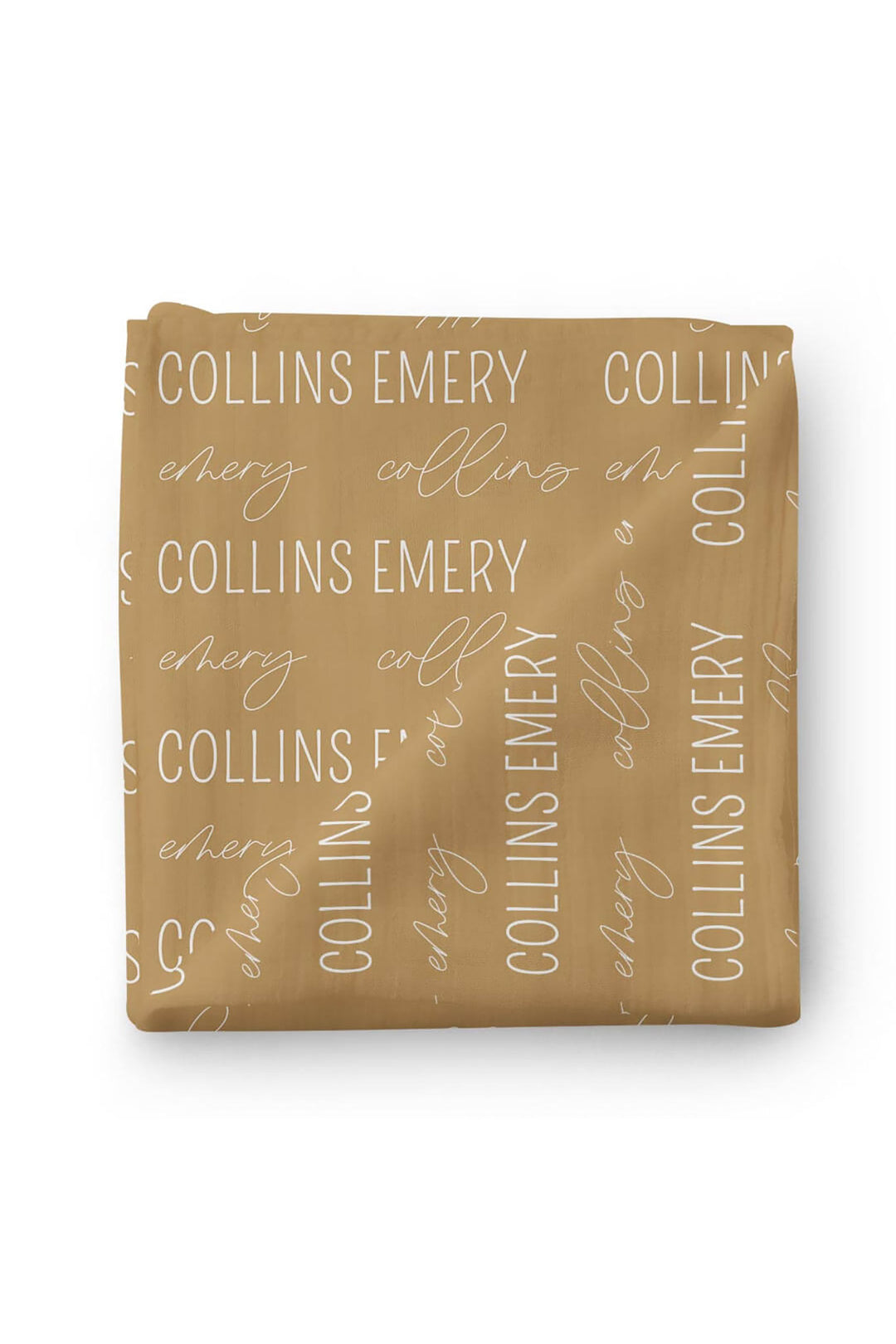 Personalized Baby Name Swaddle Blanket