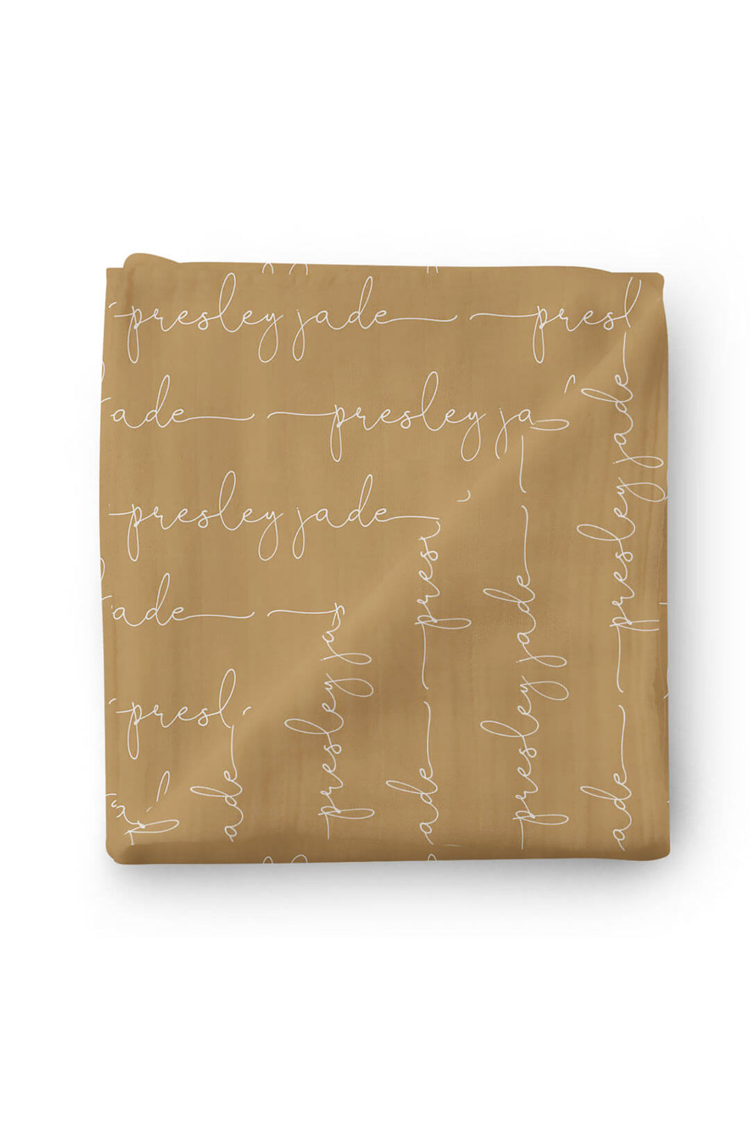 Personalized Baby Name Swaddle Blanket