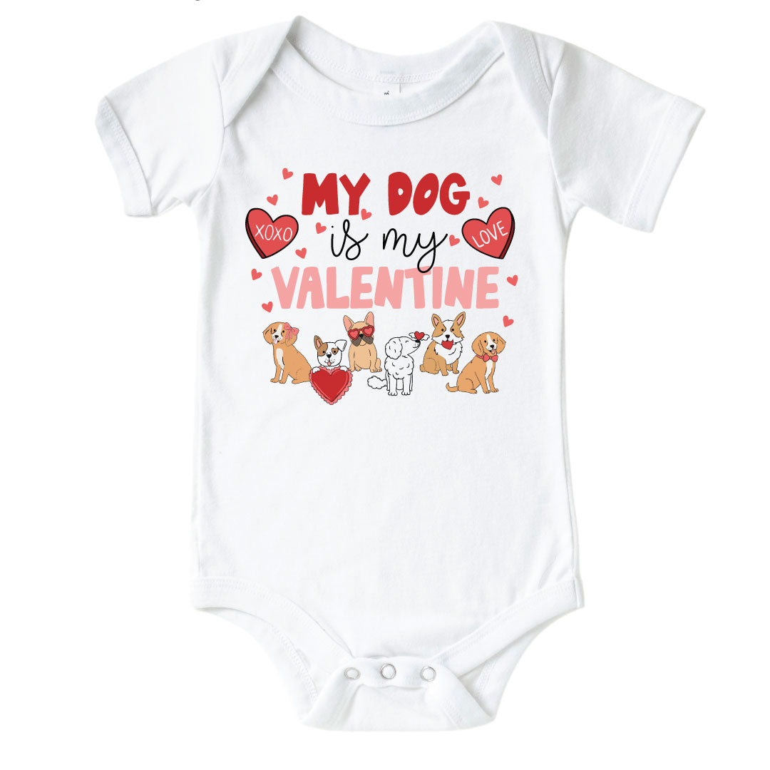 valentine's day outfit for babies with dogs