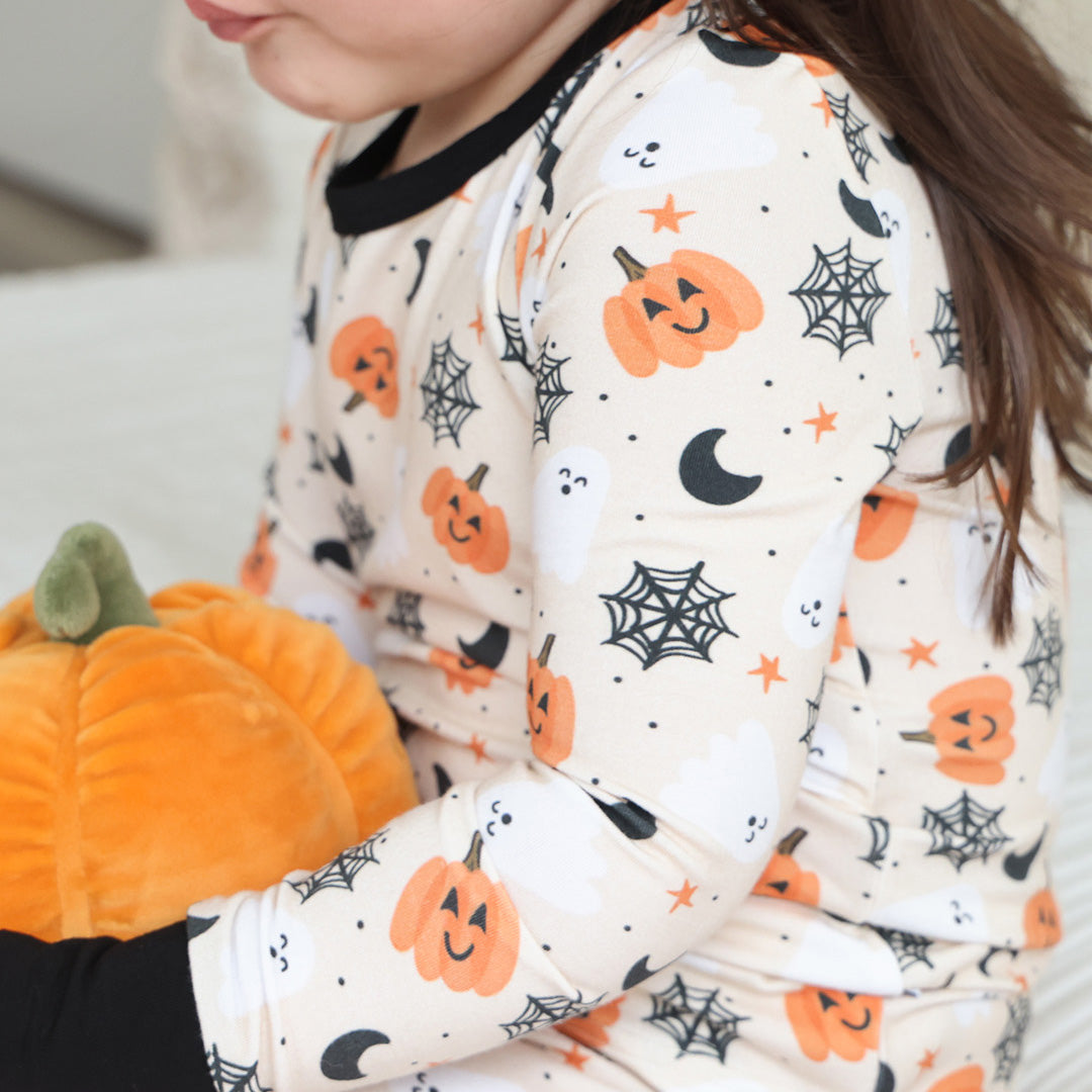 Spooky Boo Two Piece Pajama Set