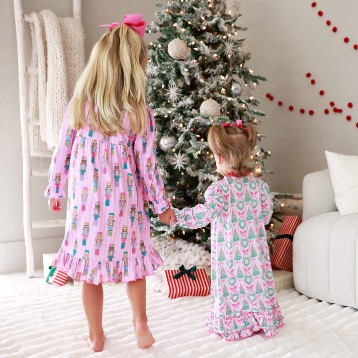girls christmas nightgowns 