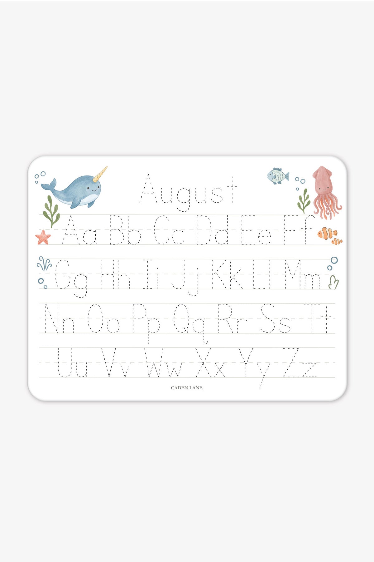 Kids' Personalized Whiteboard |  Ocean Dream