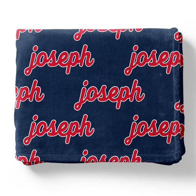 ole miss personalized blanket 