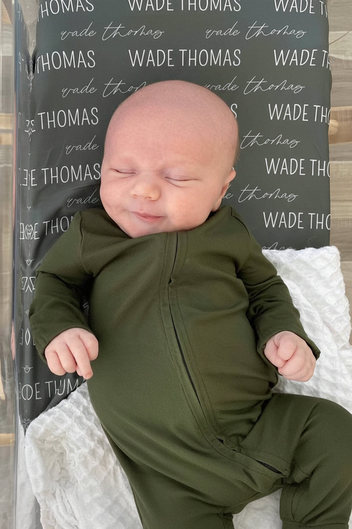 Personalized Baby Name Swaddle Blanket