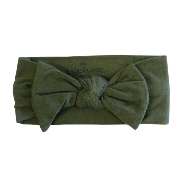 Solid Knit Large Bow Headwraps