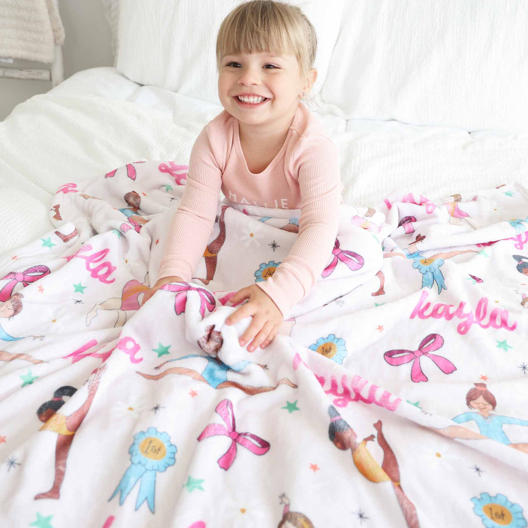 Personalized Themed Blankets for Girls