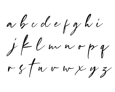 space script font 