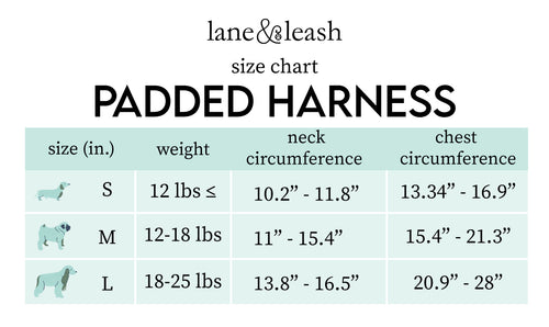 Sizing chart