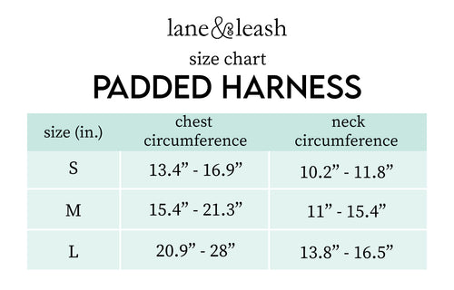 Sizing chart