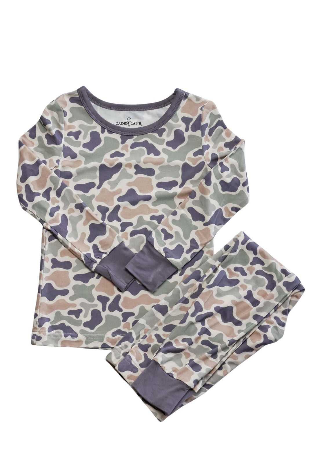 Two Piece Pajama Set | Camo Cutie