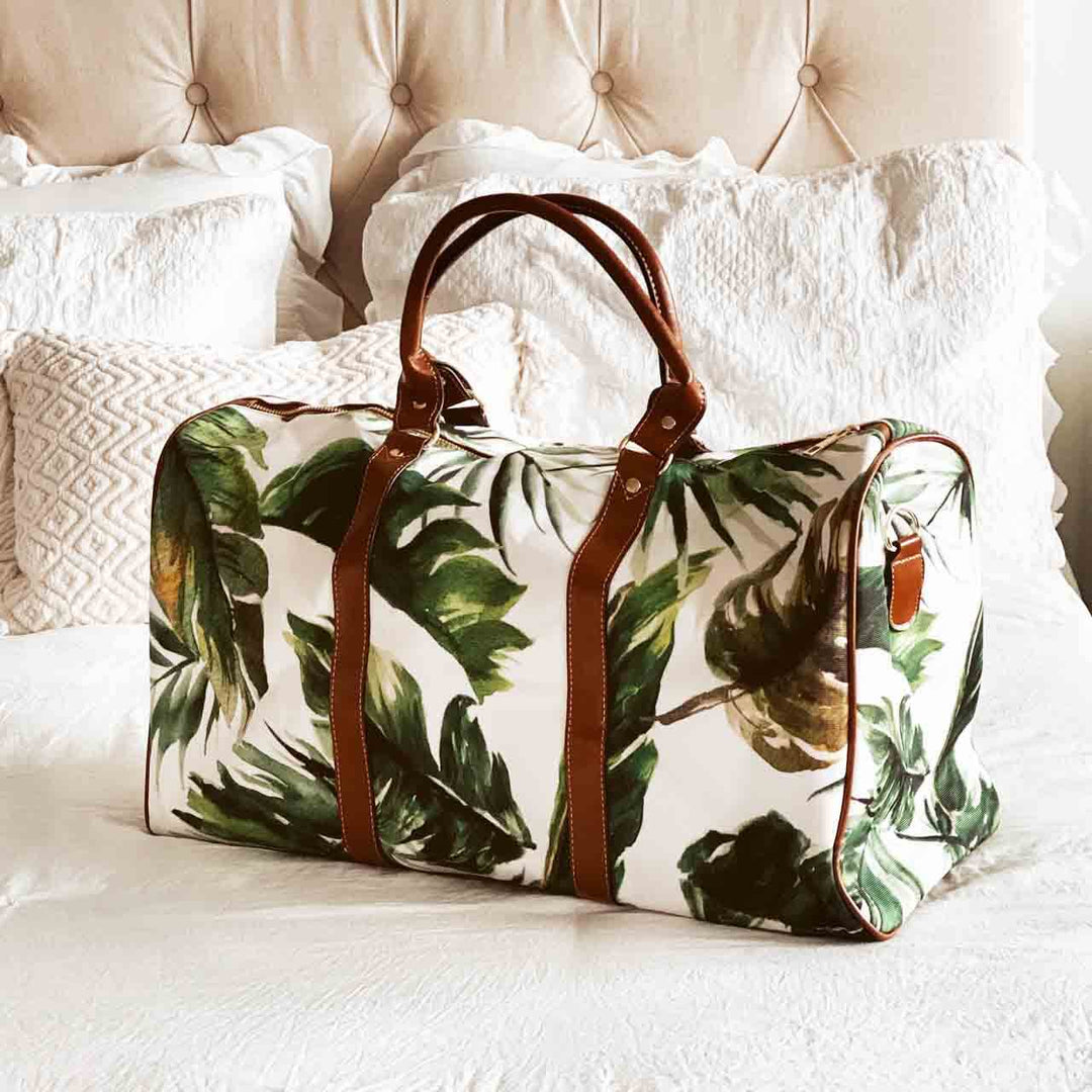 forest palm overnight bag 