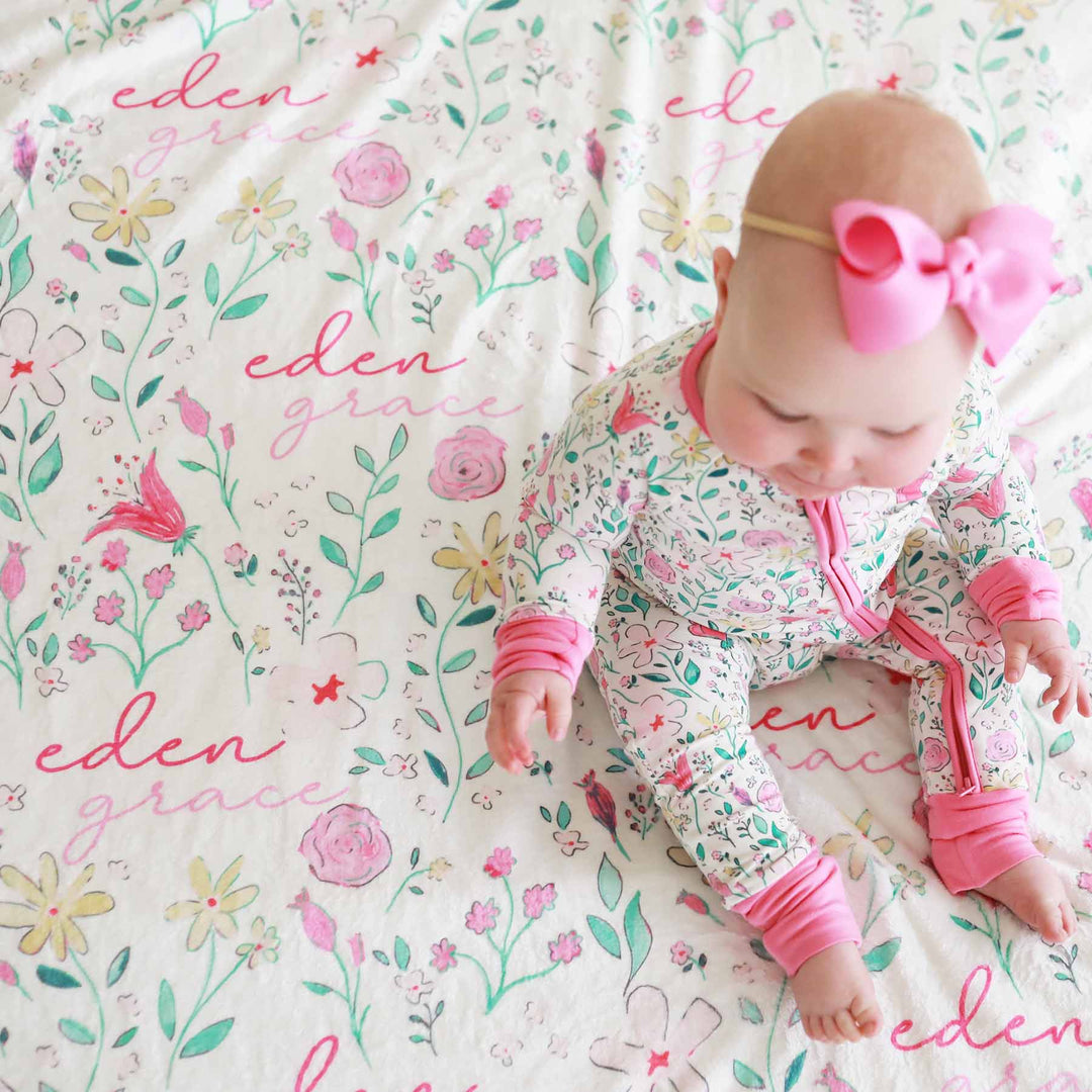 Personalized Themed Blankets for Girls