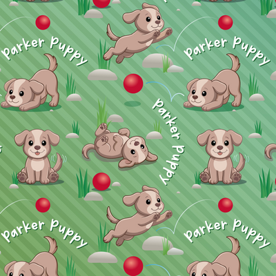 Cuddle Plush Friends Personalized Kids' Blanket |  Parker Puppy
