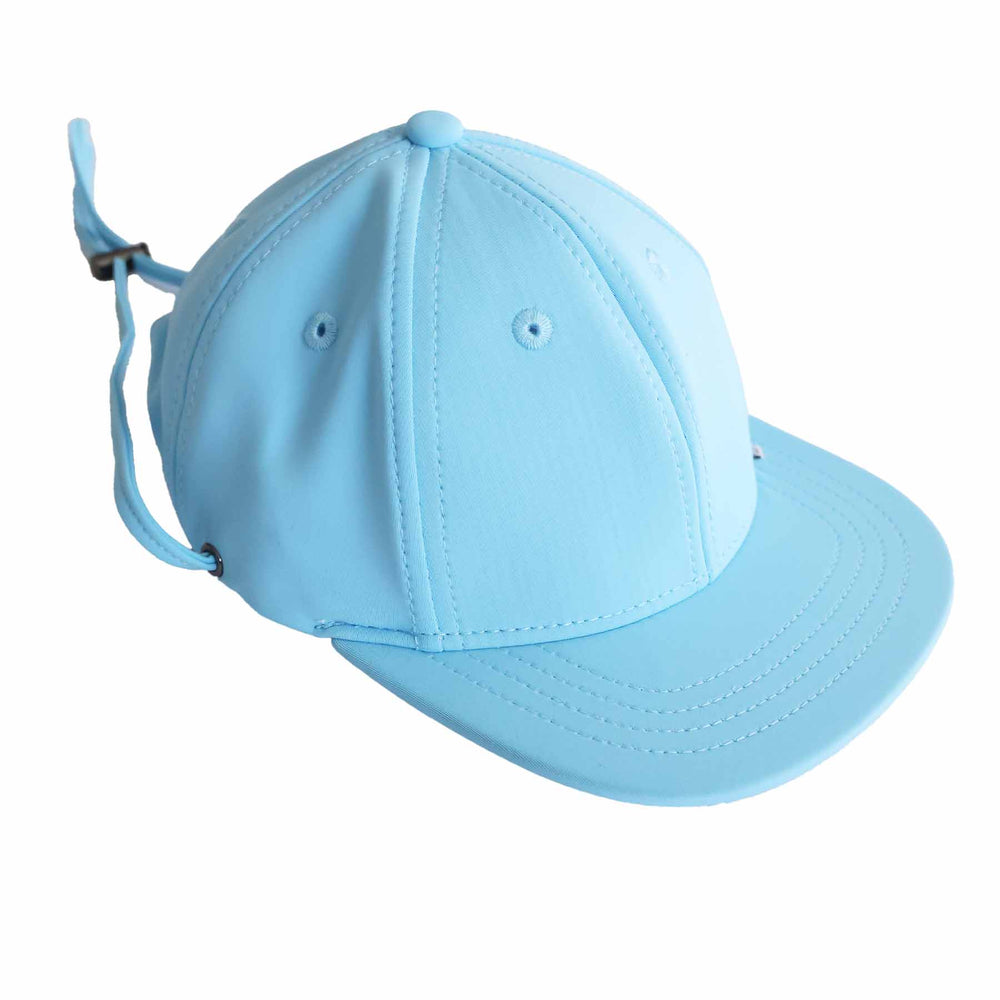 blue waterproof sun hat for kids 