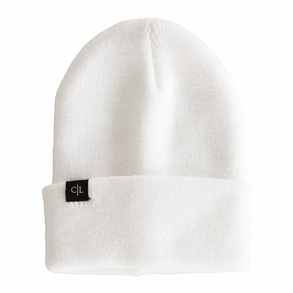 pearl slouch baby beanie 