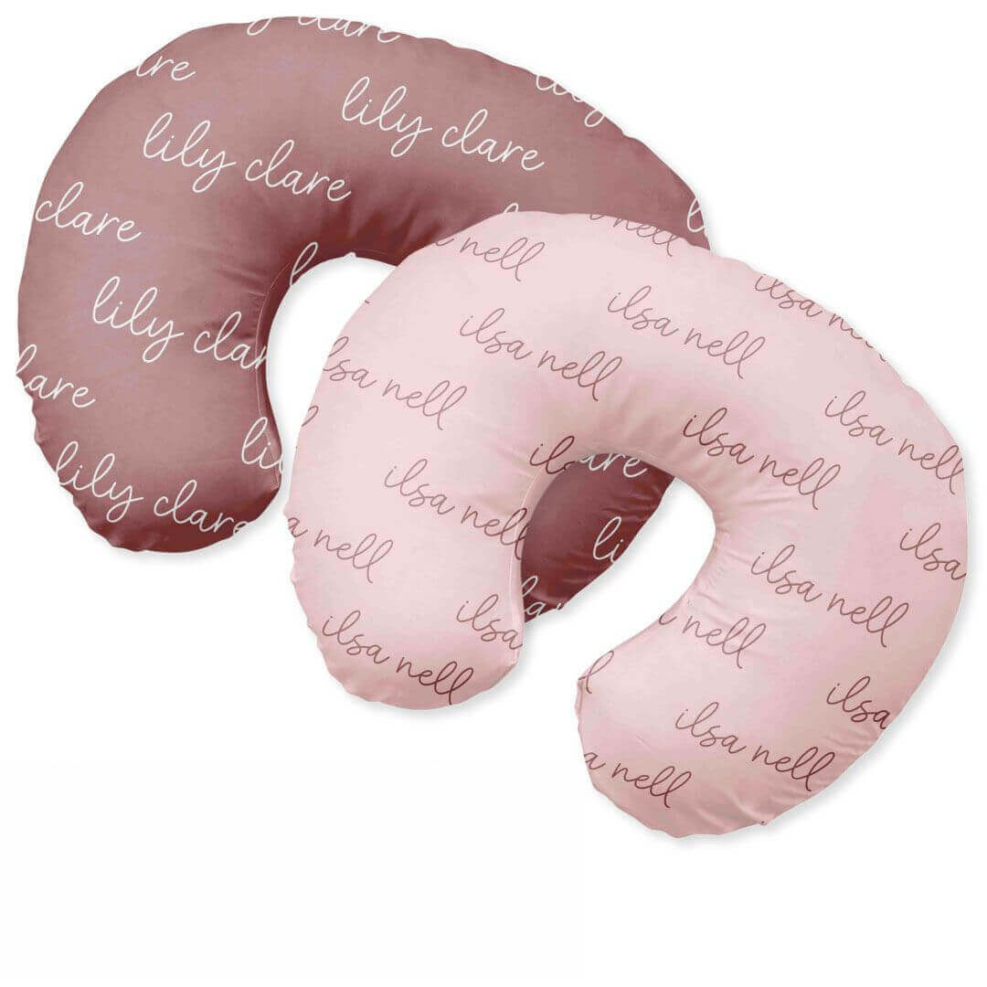 personalized nursing pillow cover with name