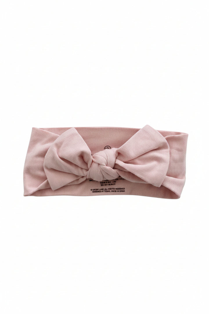 pink large bow headwrap