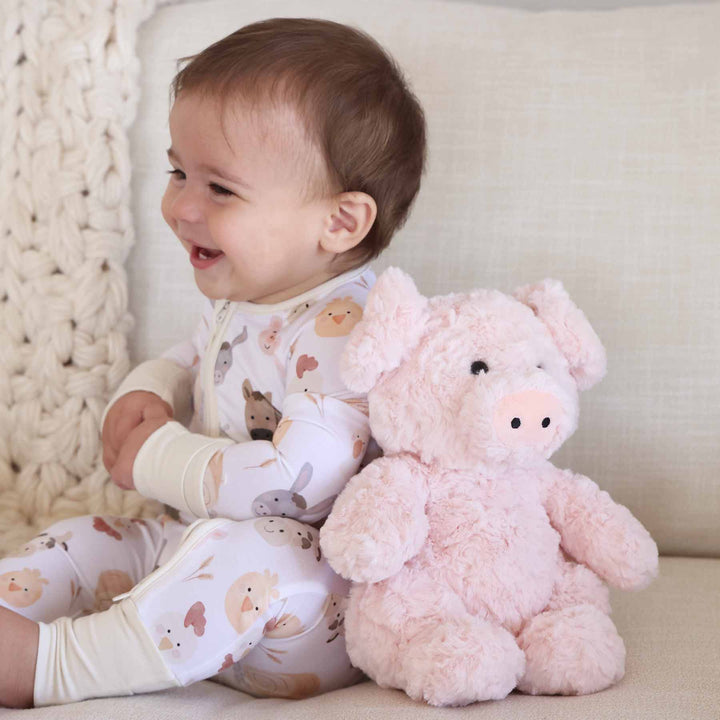 pink stuffed pig for toddlers