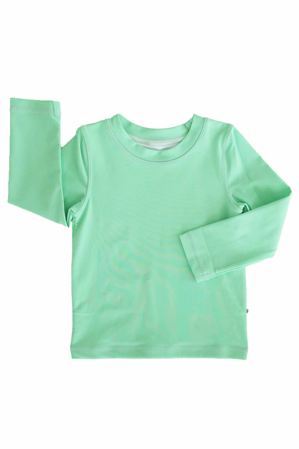 bright green long sleeve rash guard shirt 