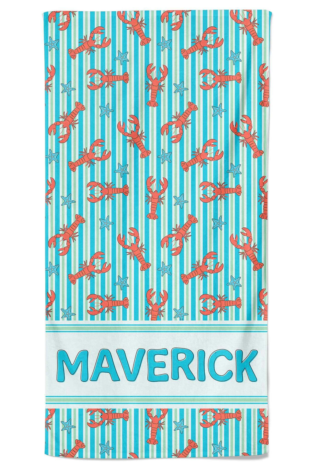 pinch me personalized beach towel