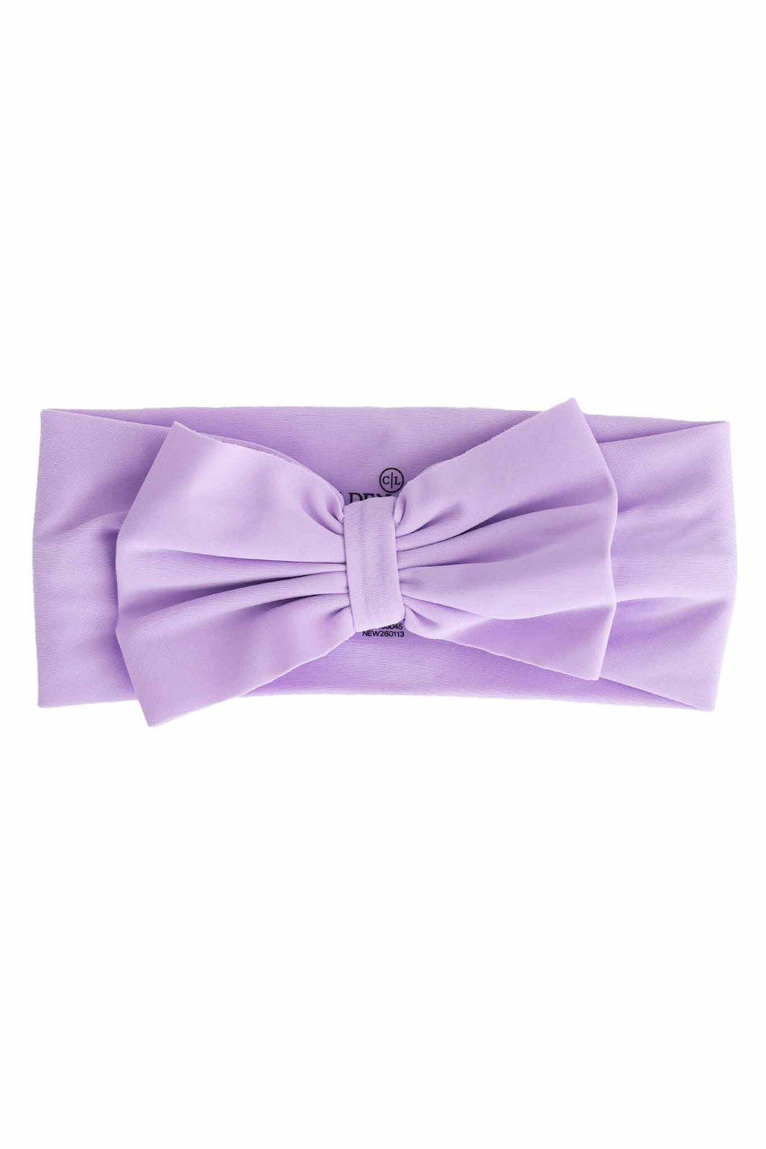 light purple swim bow for girls