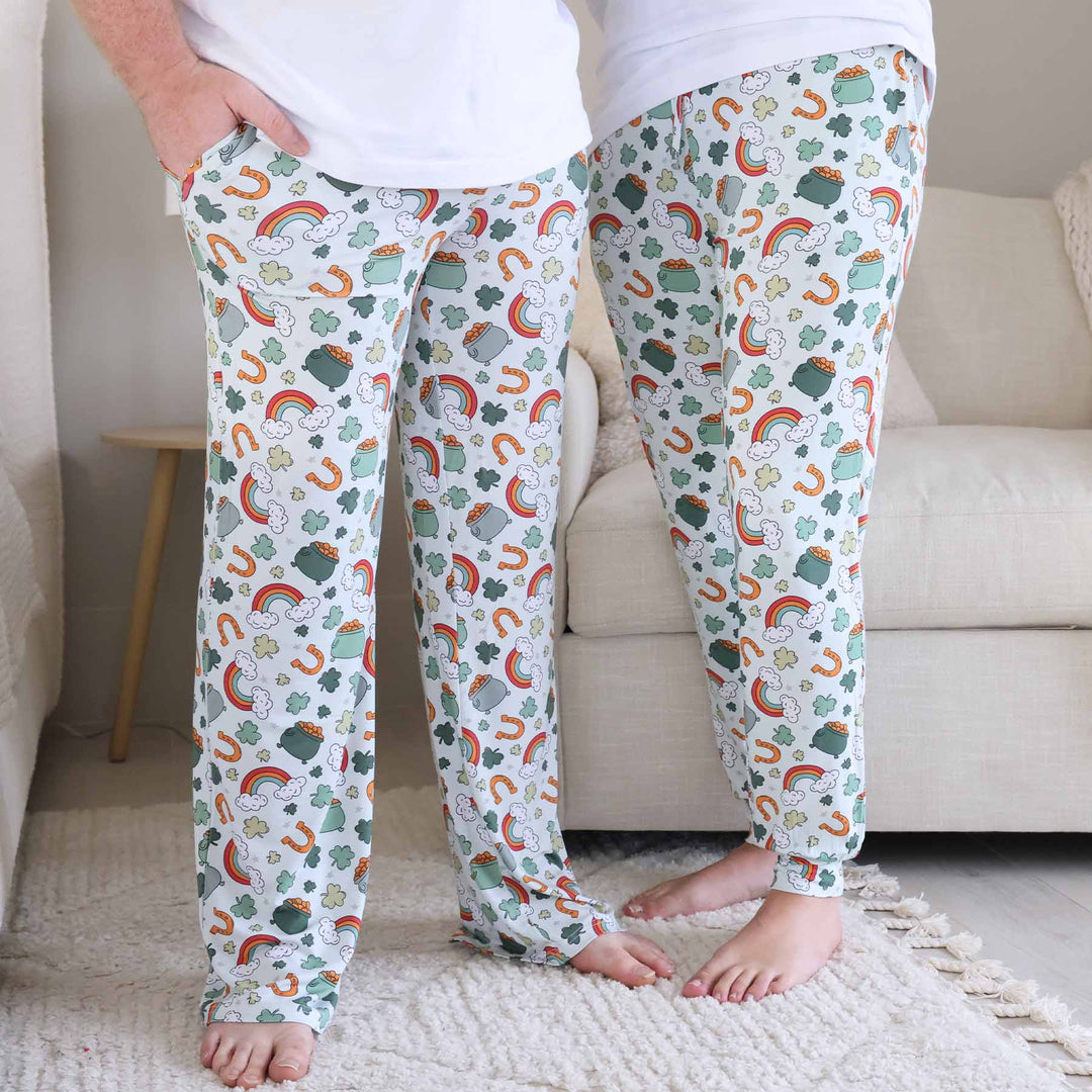 pinch proof st. patrick's day pajama pants for kids 